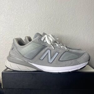 New Balance 990v5 M990GL5 Castlerock Running Shoes Sneaker Men's 13 4E USA Made